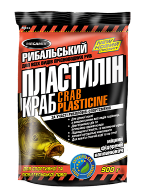 Рыболовный пластилин Megamix "Краб (Crab)" 0,5кг
