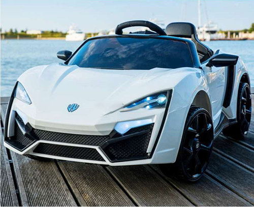 Детский электромобиль с пультом T-7623 Lykan HyperSport белая