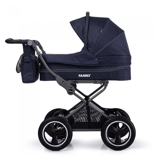 Детская универсальная коляска с люлькой для новорожденных детей TILLY Family T-181 Blue
