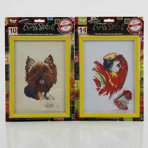 "Вышивка крестиком CROSS STITCH" VKB-01-02-03...04 на канве (15) "ДАНКО ТОЙС", (Украина)