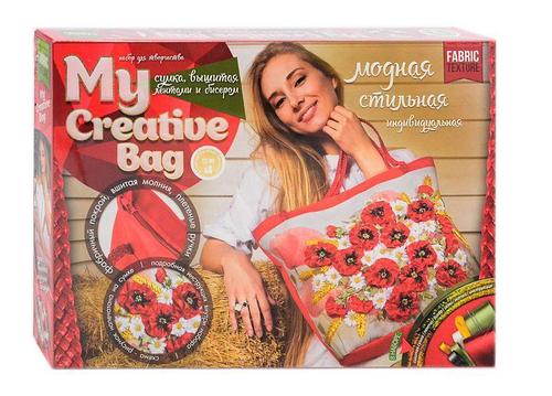 Вышивка-сумка бисером и лентами My Creative Bag (5) "ДАНКО ТОЙС", (Украина)