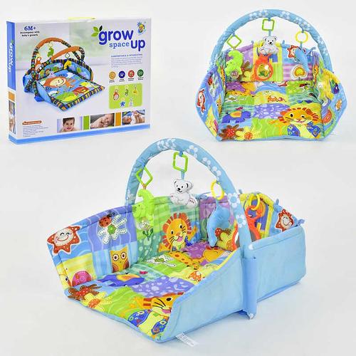 Коврик игровой D 103 (12) 4 подвески, звук, свет