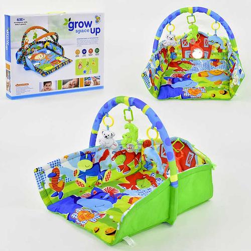 Коврик игровой D 104 (12) 4 подвески, звук, свет