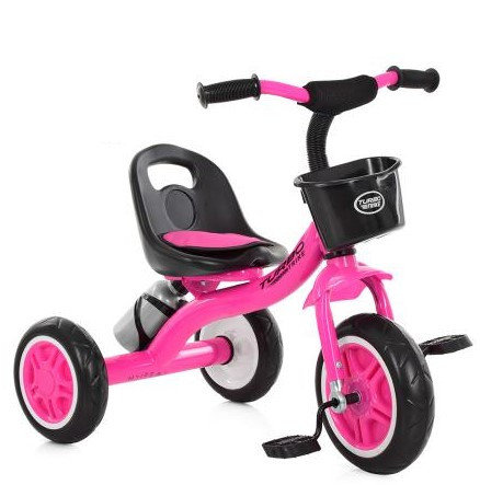 Детский велосипед "Гномик" трехколесный Turbotrike (розовый) арт. 3197M2