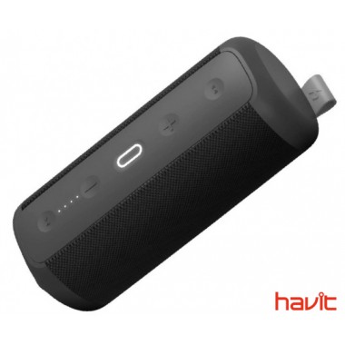 Водонепроницаемая ударопрочная портативная колонка HAVIT HAKII CHEER black/gray с NFC, подключением TWS и функцией Power Bank (25598)