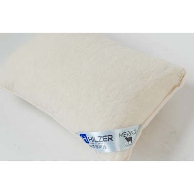 Подушка HILZER (MERINO) 40х40 з двох полотен овечої вовни породи Меринос (661772730059)