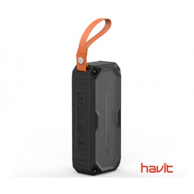 Водонепроницаемая портативная колонка Havit HV-М60 с FM-приемником, функцией Power Bank, встроенным микрофоном и стереозвуком (24538)