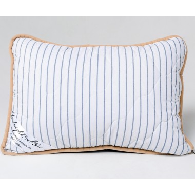 Гіпоалергенна подушка Goodnight.Store 40х60 синя / біла у смужку (976142260872)