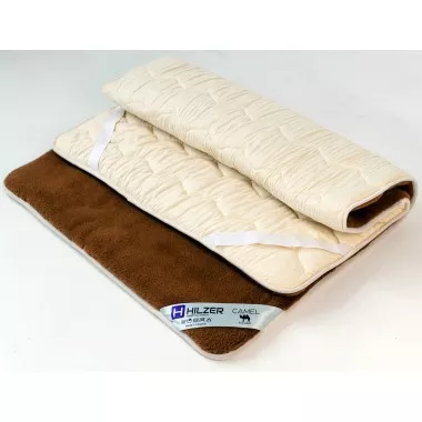 Наматрацник HILZER (CAMEL) 160х200 з шерстяного італійського полотна Woolmark та з резинкою на кутах (362022473408)