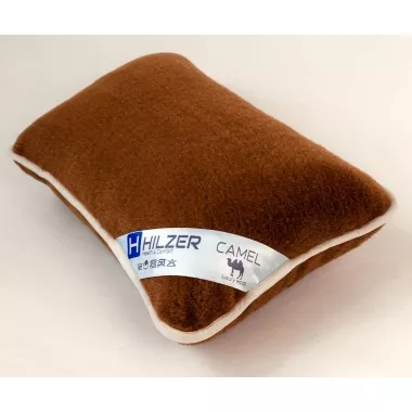 Гіпоалергенна подушка HILZER (CAMEL) 40х60 з двох шерстяних італійських полотен Woolmark (822378041708)