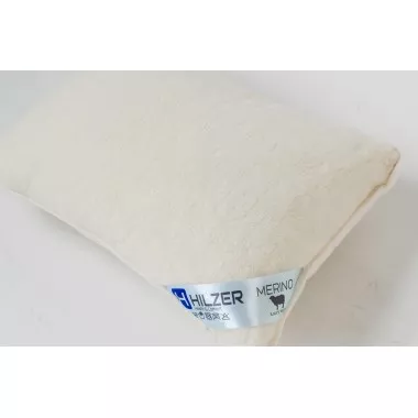 Подушка HILZER (MERINO) 40х75 з двох полотен овечої вовни породи Меринос (678198936292)