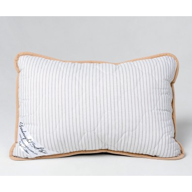 Гіпоалергенна подушка Goodnight.Store 40х60 сіра / біла у смужку (255174323550)
