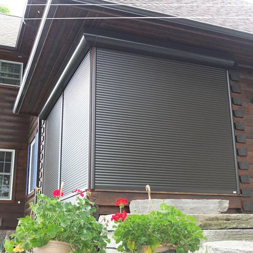 Экструдированные защитные роллеты