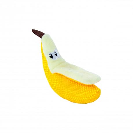 Игрушка для кошек Petstages Dental Banana Для чистки зубов с кошачьей мятой