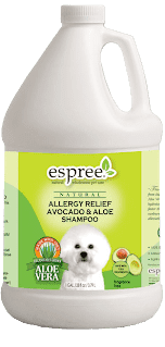 Шампунь ESPREE Allergy Relief Avocado &amp; Aloe Shampoo для чувствительной кожи с маслом авокадо 3,79л