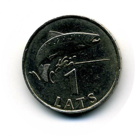 1 Лат, Латвия, 2007 год