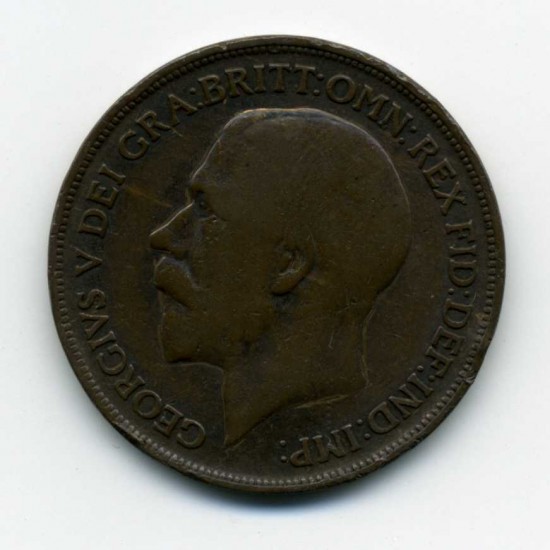 1 Пенни, Великобритания, 1917 год