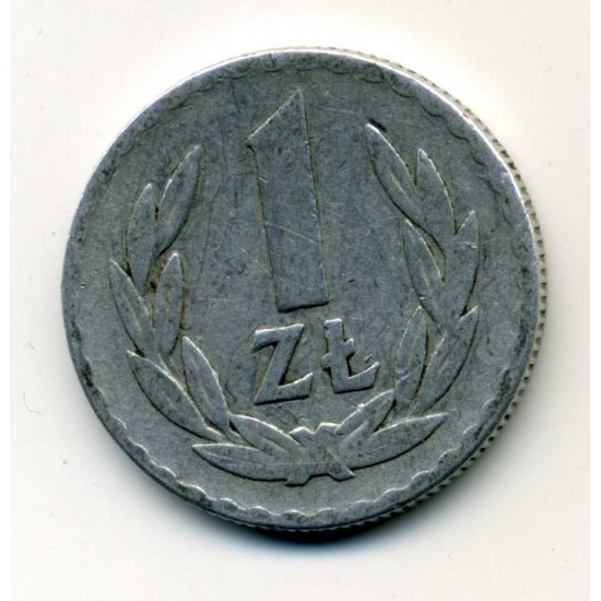 1 злотый, Польша, 1949 год