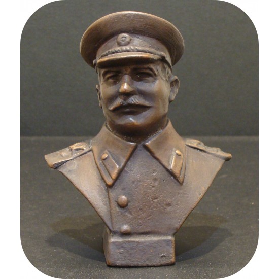 Бюст Сталина И.В., Бронза, СССР