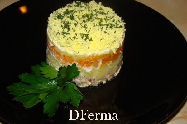 Салат "Мимоза"