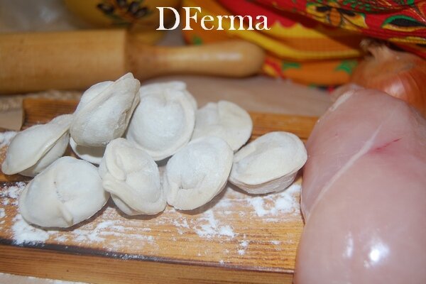 Пельмени детские с курицей