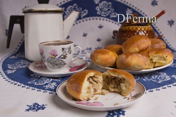 Пирожки с мясом