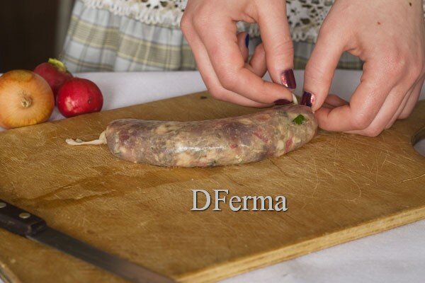 Колбаски-купаты из баранины
