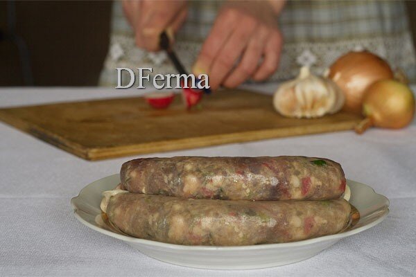 Колбаски-купаты из свинины с говядиной