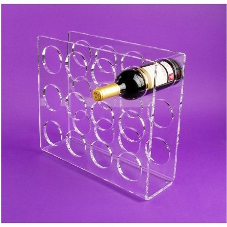 Perspex WINE STAND FLOKY