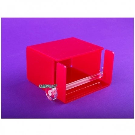 Acrylic plexiglas NAPKIN HOLDER Fuchsia