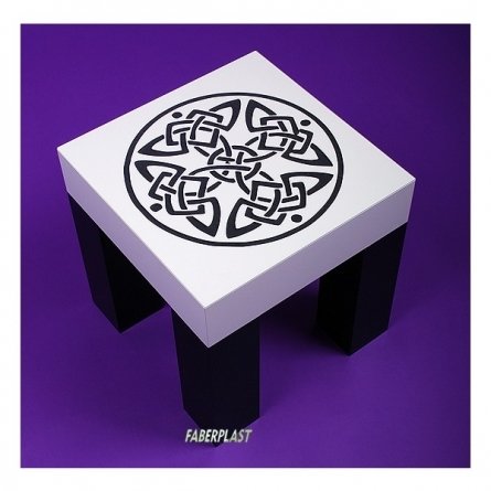 Acrylic plexiglas coffee table SAIDO