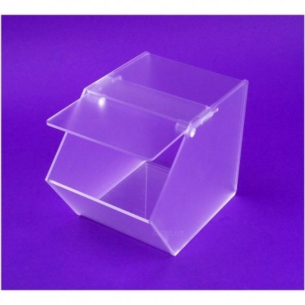 Acrylic plexiglas food box NUANCED
