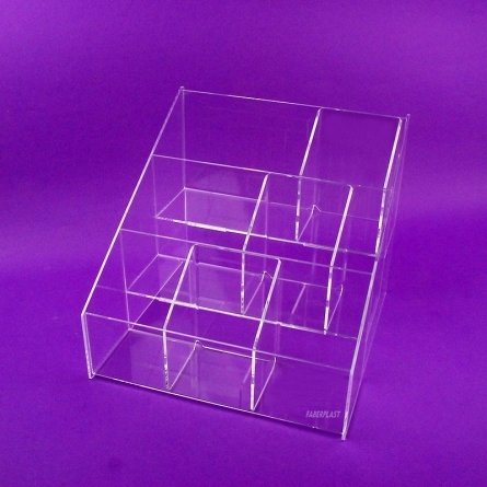 Acrylic plexiglas Display ADJUSTABLE STABLE