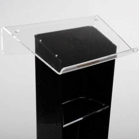 Acrylic plexiglas lectern DYANA BLACK