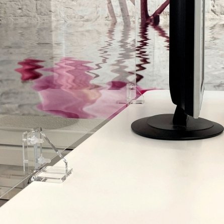 Perspex panel partition MODEL Z