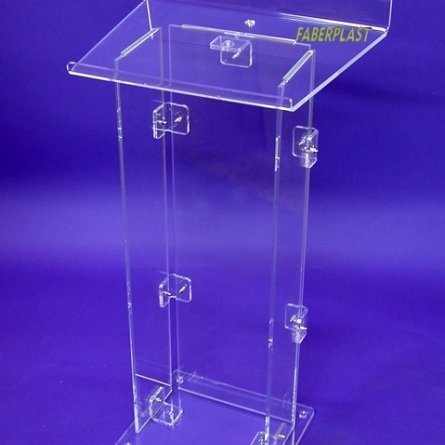 Acrylic plexiglas lectern CANDELA (Taken-apart)