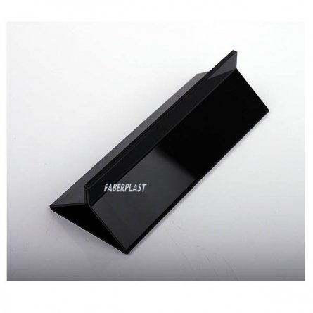 ACRYLIC PLEXIGLAS BLACK CLAMP DISPLAY (PERSPEX — PMMA)