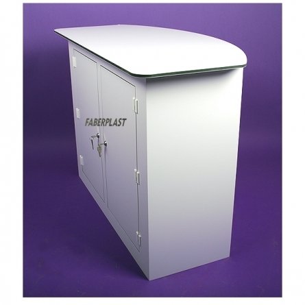 Acrylic desk HARRY pvc foamed