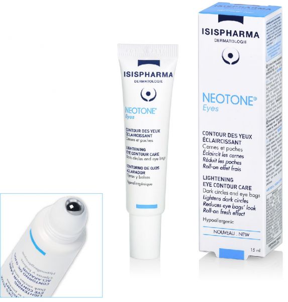 NEOTONE Eyes. Крем от темных кругов и мешков вокруг глаз, туба, 15мл (Неотон Айз, ISISPHARMA/ИСИСФАРМА)