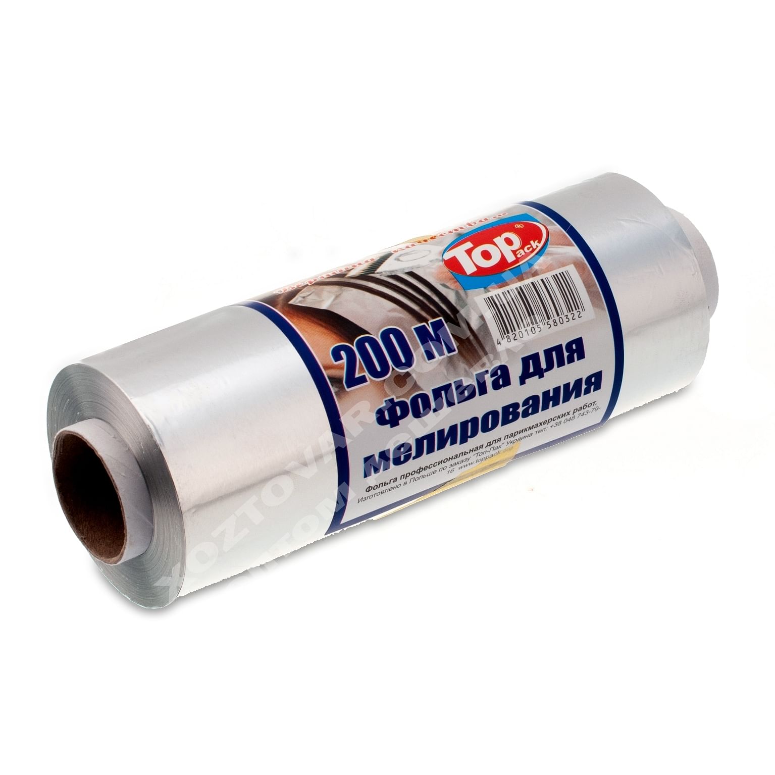 Фольга для мелирования 12см/200м Top pack