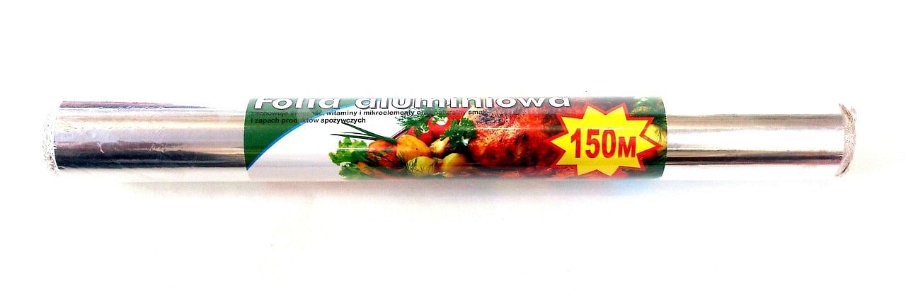 Фольга алюминиевая 44см/150м (xxx) 430гр