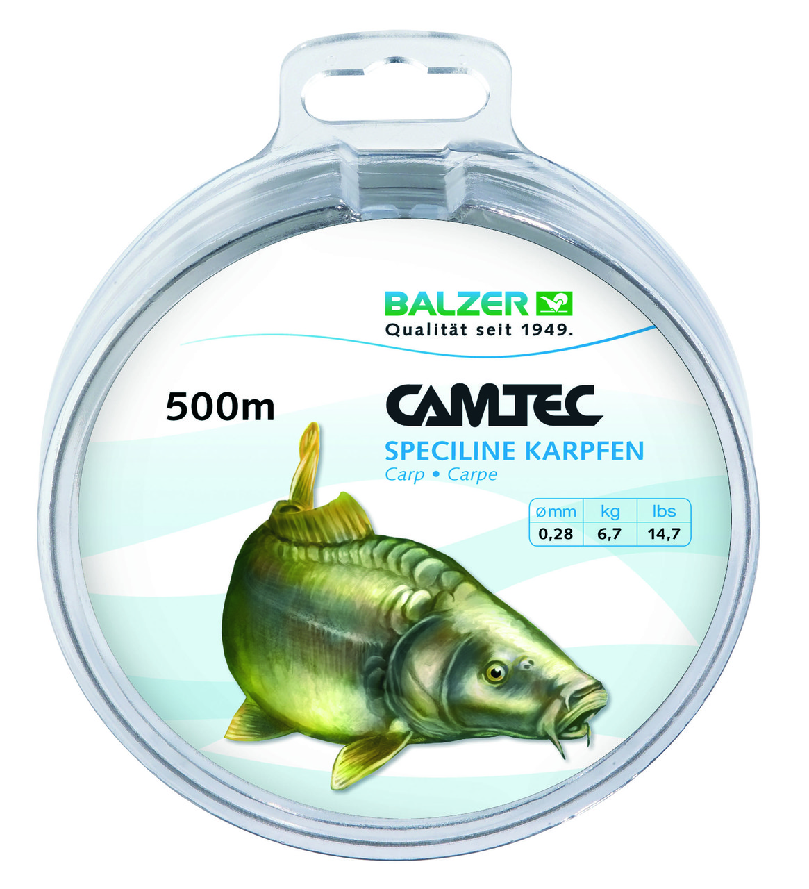 Леска Balzer Camtec карп 0.28мм. 500м.