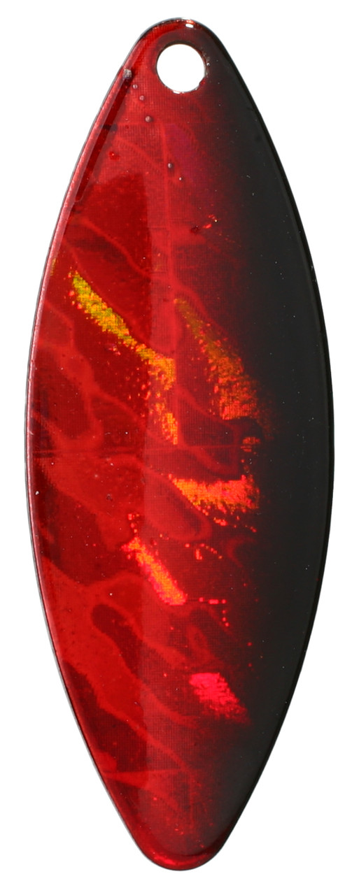 Блесна-вертушка Mikado Stream № 4  14гр silver/57 HOLO