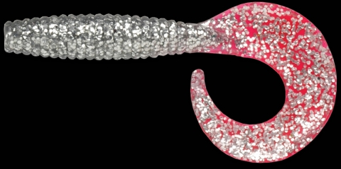 Твистер WAKE 3,5"Grub Bloodscales 150