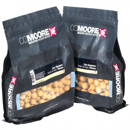 CC Moore Live System Boilies 18mm Shelf Life Baits 1 кг 