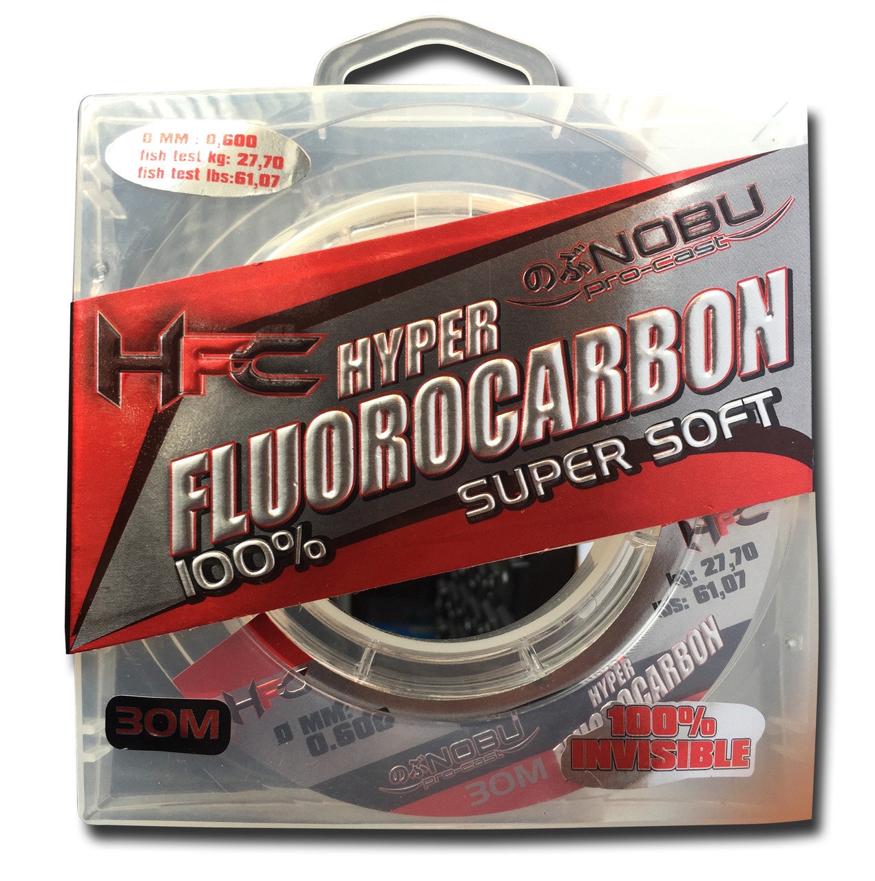 Флюорокарбон Lineaeffe FF NOBU HFC 0.125мм 50м. FishTest-1,78кг (прозрач.) Made in Japan