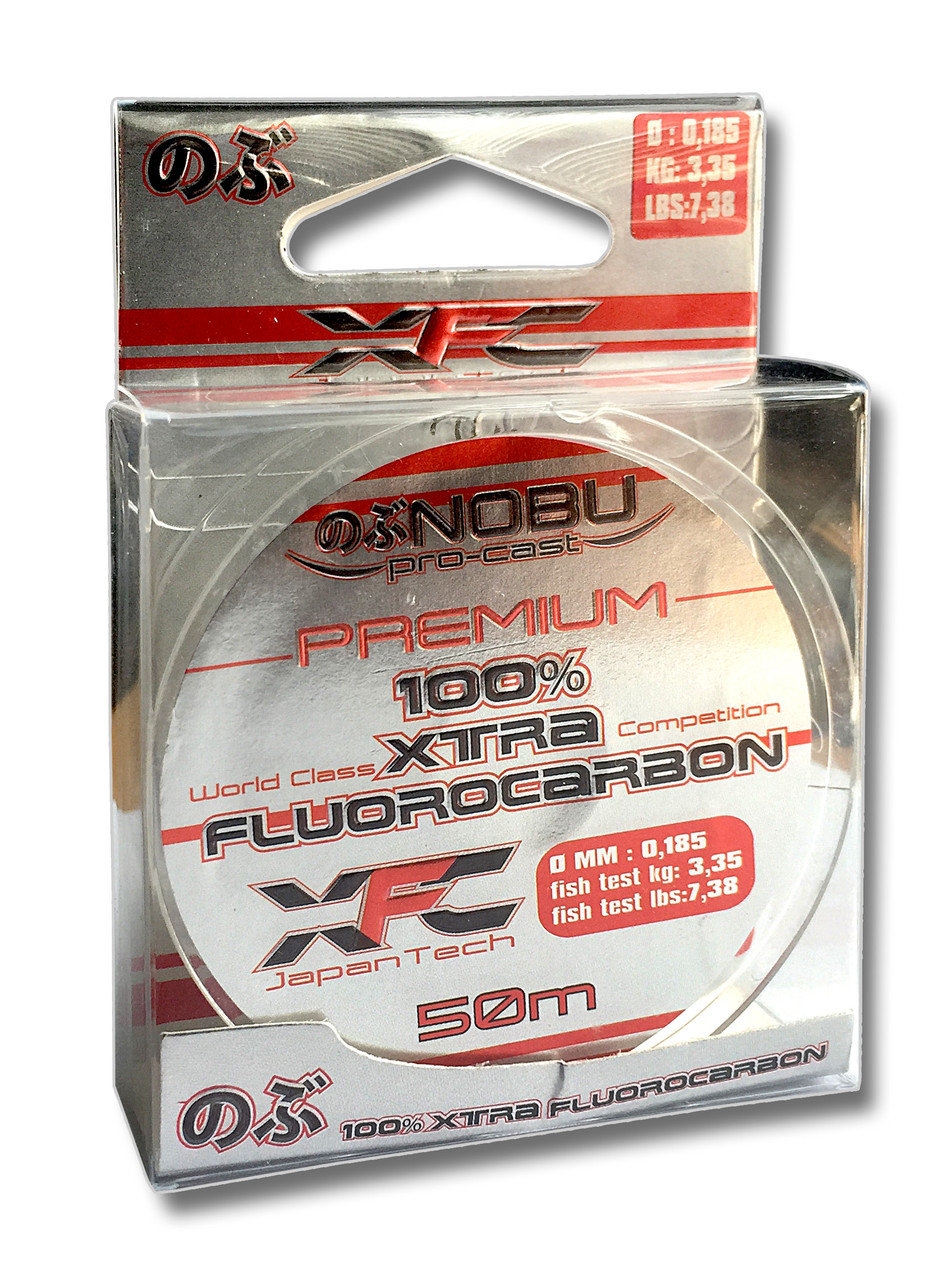 Флюорокарбон Lineaeffe FF NOBU XFC 0.201мм 50м. FishTest-3,9кг (прозрач.) Made in Japan 