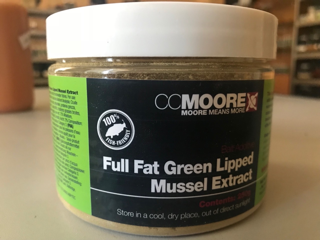 CC Moore Full Fat Green Lipped Mussel Extract 250 gr