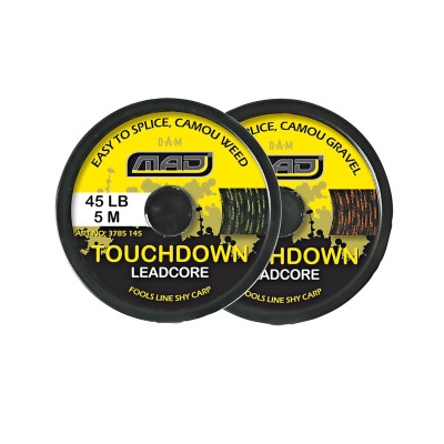 Лидкор DAM MAD Touchdown LeadCore  5м 45lbs/20кг (color-camou weed)