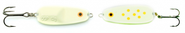 Блесна MM OGP 9 g Ivory (Dot) 40 mm  